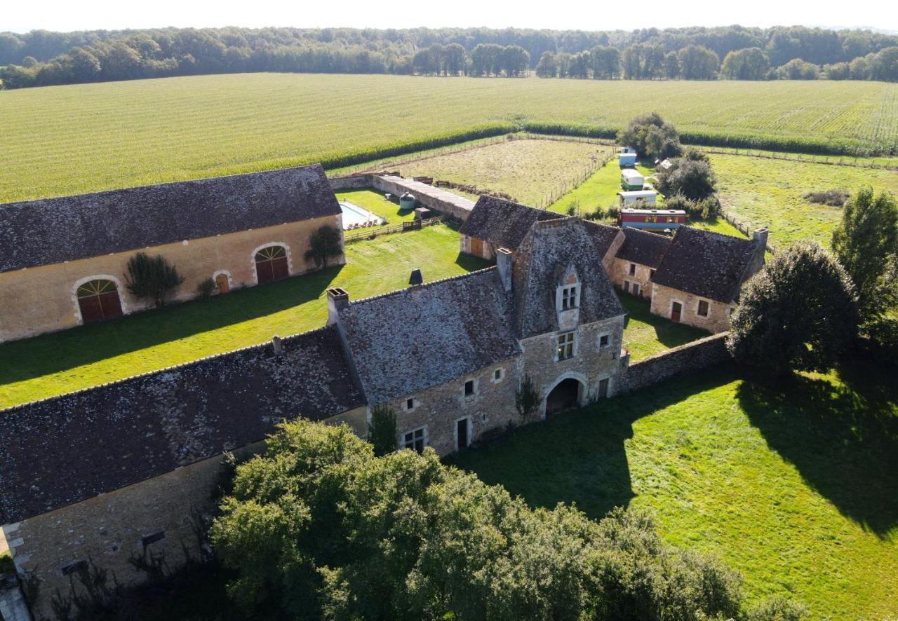 Manoir Du Bois Joly - Cabanes De Berger Margon (Eure-et-Loir) Exterior foto